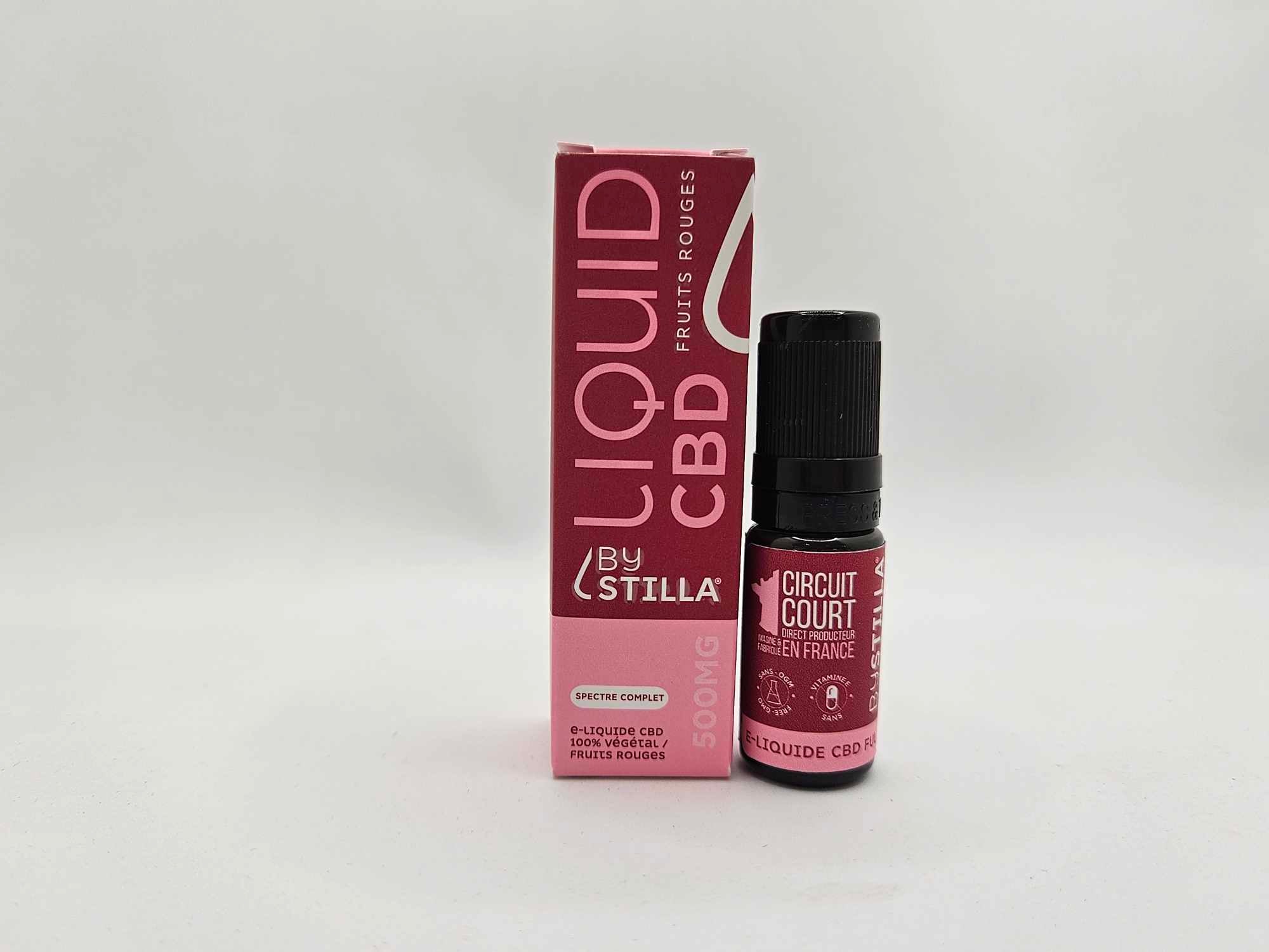 E-liquide CBD 500mg - FRUITS ROUGES